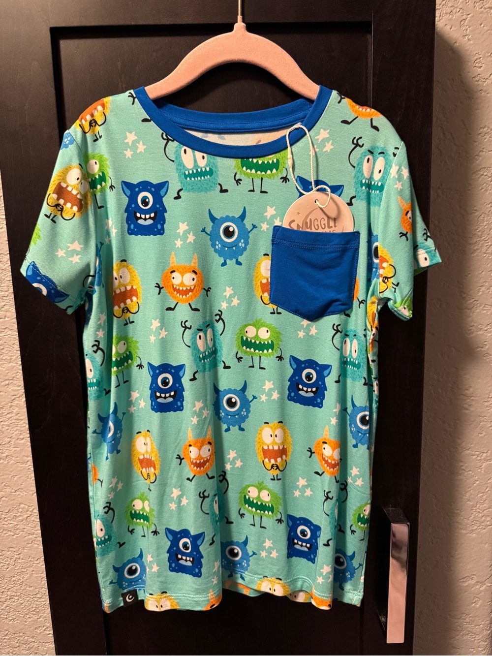 Kids Oversized BAMBOO Pocket Tee NWT 6Y SNUGGLE BUMS